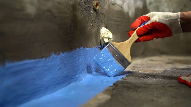 SJ Waterproofing Pros commercial waterproofing team near New Castle, AL